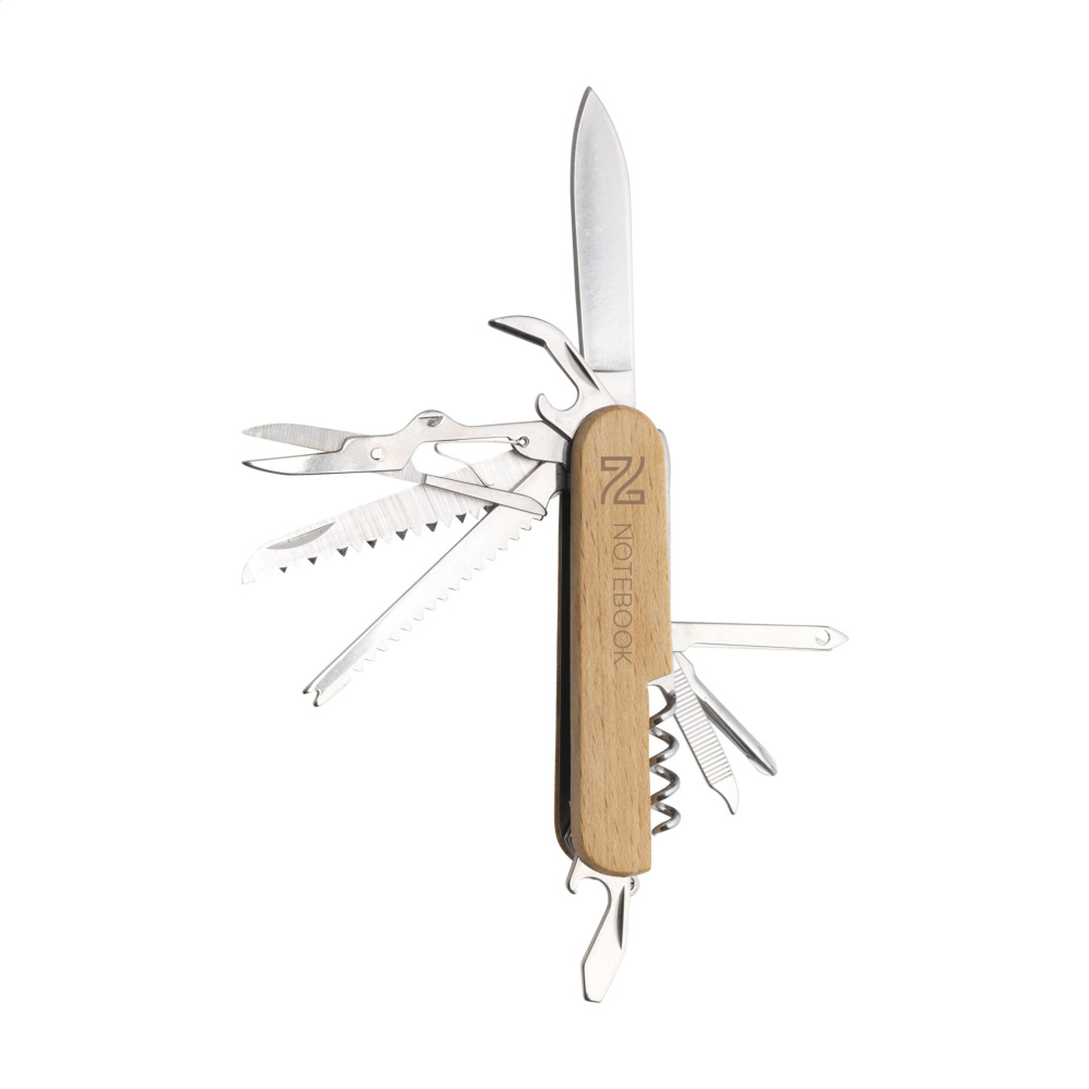 Logotrade promotional item image of: Beechwood Pocket knife