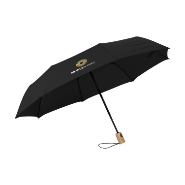 Logotrade promotional gift image of: Michigan foldable RCS RPET umbrella 21 inch