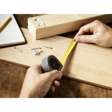 Logo trade promotional products image of: Tyler RCS Recycled 3 meter tape measure