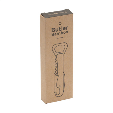 Logotrade promotional product image of: Butler Bamboo waiter’s friend