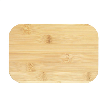 Logo trade business gifts image of: Midori Bamboo Lunchbox