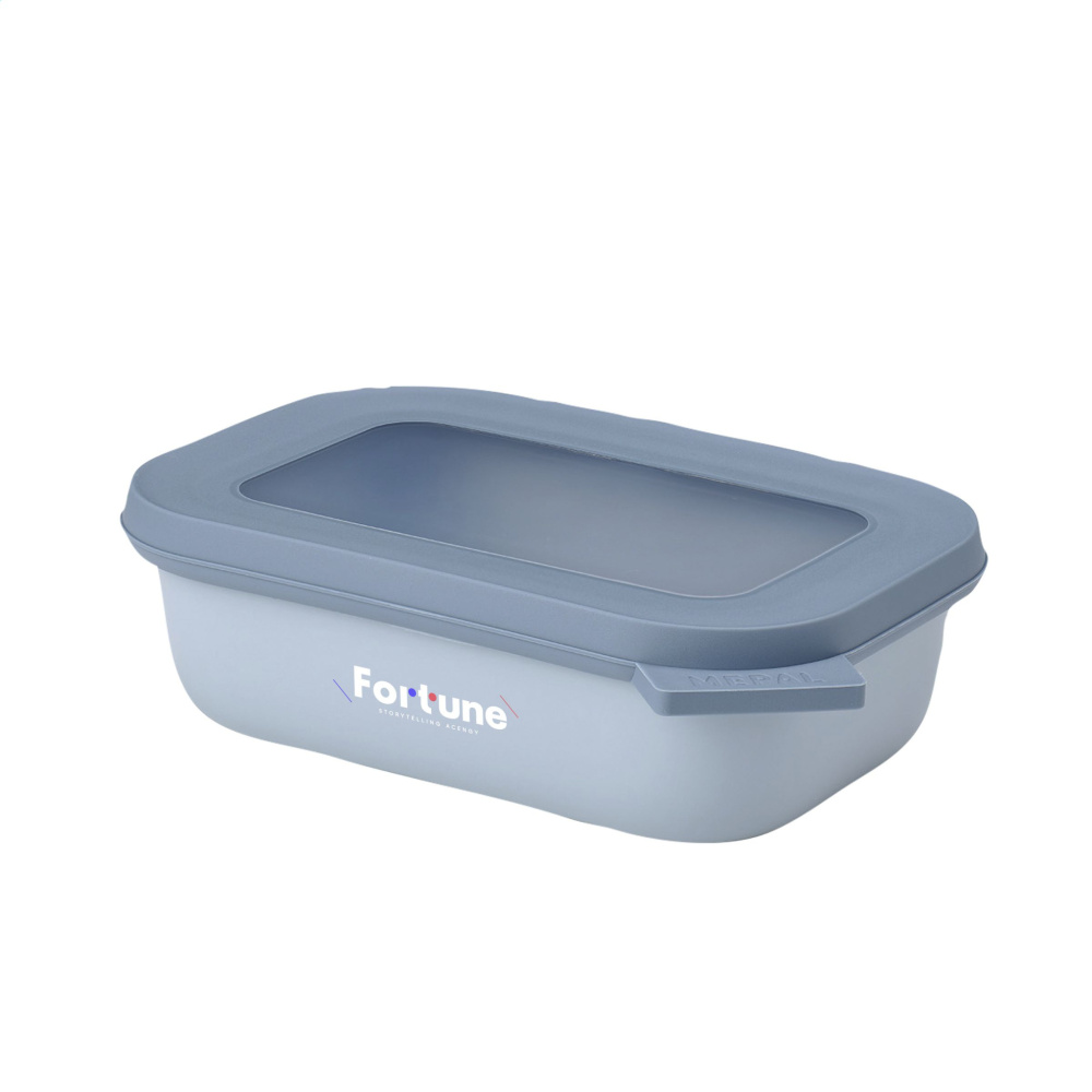 Logotrade promotional giveaway image of: Mepal Cirqula multi use rectangular bowl 500ml lunchbox