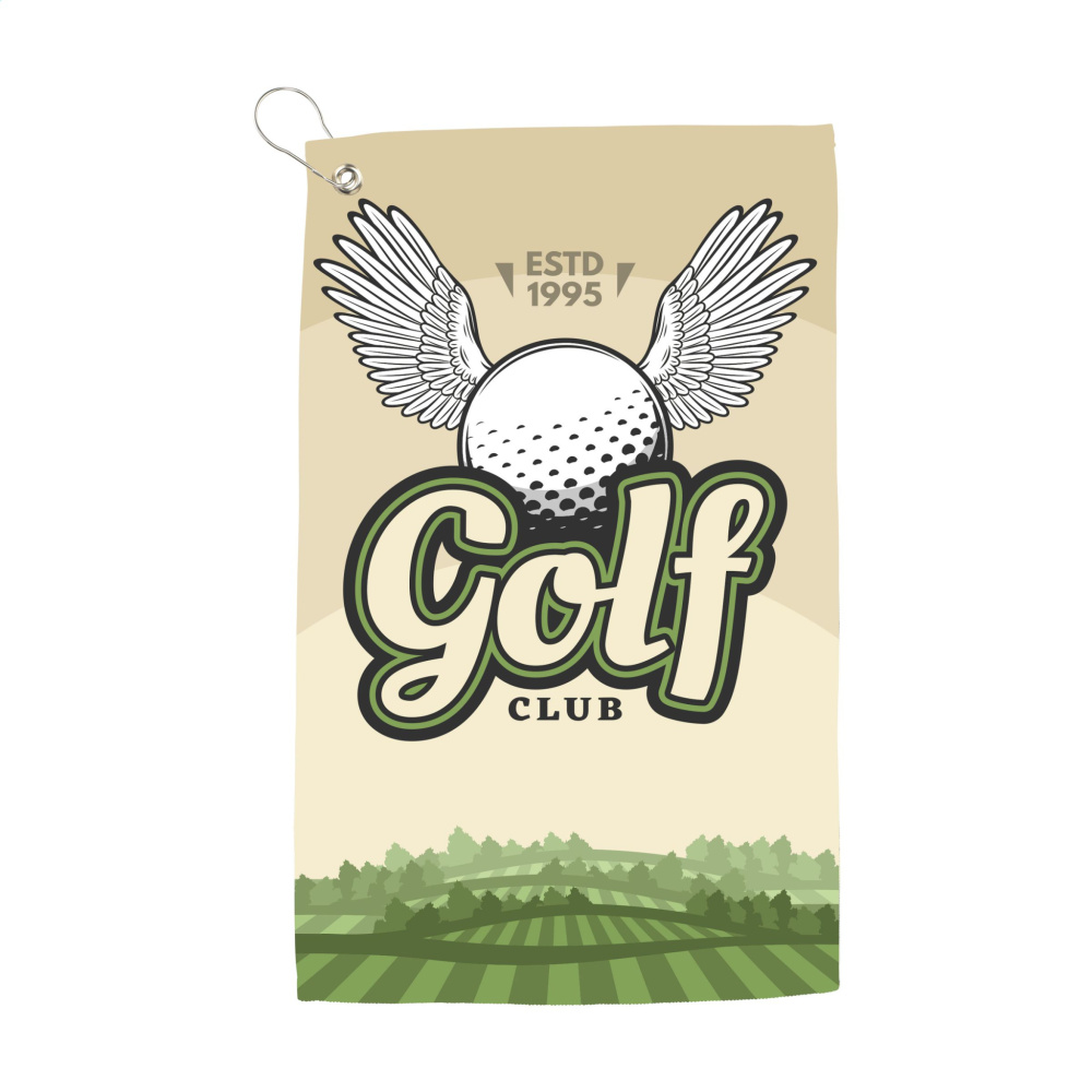 Logotrade business gift image of: GolfTowel 400 g/m² 30x50