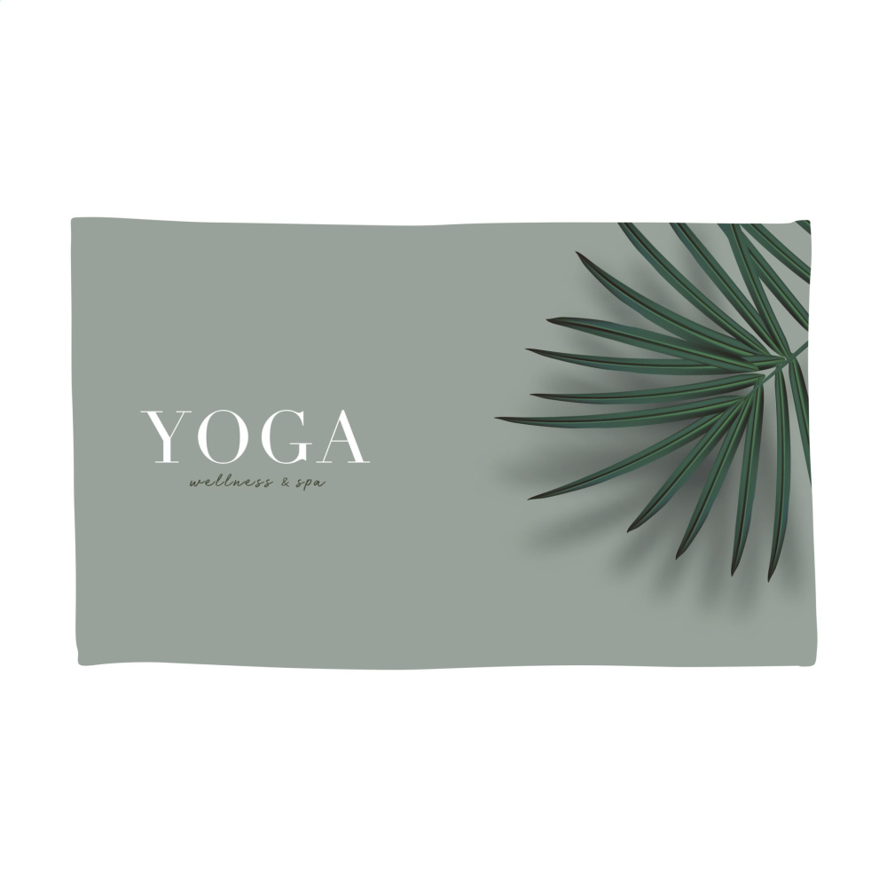 Logo trade business gift photo of: Printed RPET Towel 350 g/m² 50x100