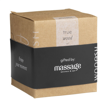 Logotrade promotional item picture of: Wooosh Scented Candle True Wood