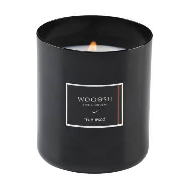 Logotrade promotional gift picture of: Wooosh Scented Candle True Wood