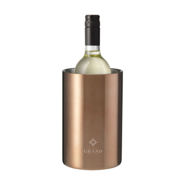 Logo trade promotional giveaways image of: CoolSteel RCS Recycled Steel wine cooler