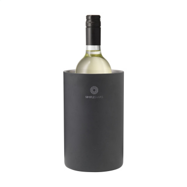 Logo trade corporate gift photo of: CoolSteel RCS Recycled Steel wine cooler