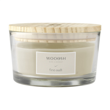 Logo trade promotional product photo of: Wooosh Flame Scented Candle Fine Oudh