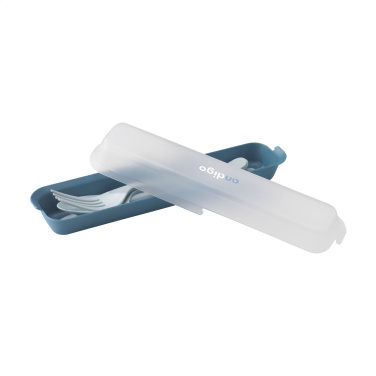 Logo trade promotional giveaways picture of: Outdoor 3-piece Cutlery Set
