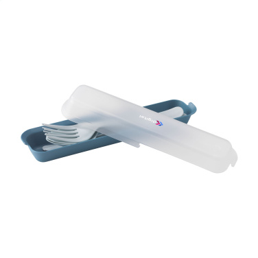 Logo trade promotional gifts image of: Outdoor 6-piece Cutlery Set