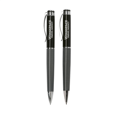 Logo trade promotional gift photo of: Princeton Double writing set