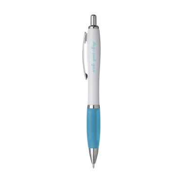Logo trade promotional merchandise picture of: Athos White pen