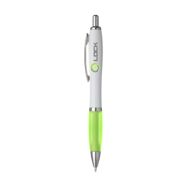 Logo trade advertising product photo of: Athos White pen