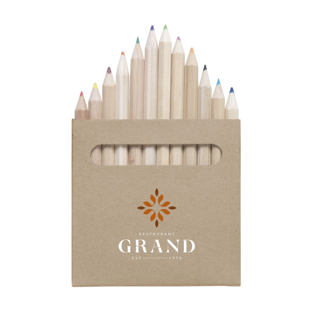 Logotrade business gift image of: Pastelli coloured pencils