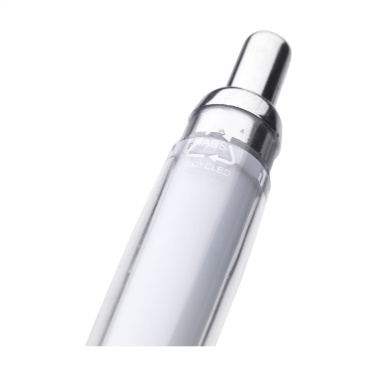 Logo trade promotional gifts image of: Athos Solid GRS Recycled ABS pen