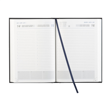 Logo trade promotional gifts picture of: Eurotop Balacron diary A5 6-languages