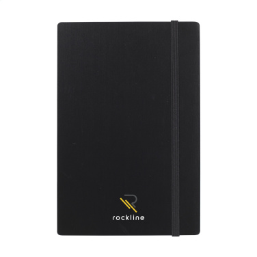 Logotrade promotional giveaways photo of: Bamboo Journal Naked Spine Paper Notebook Black A5