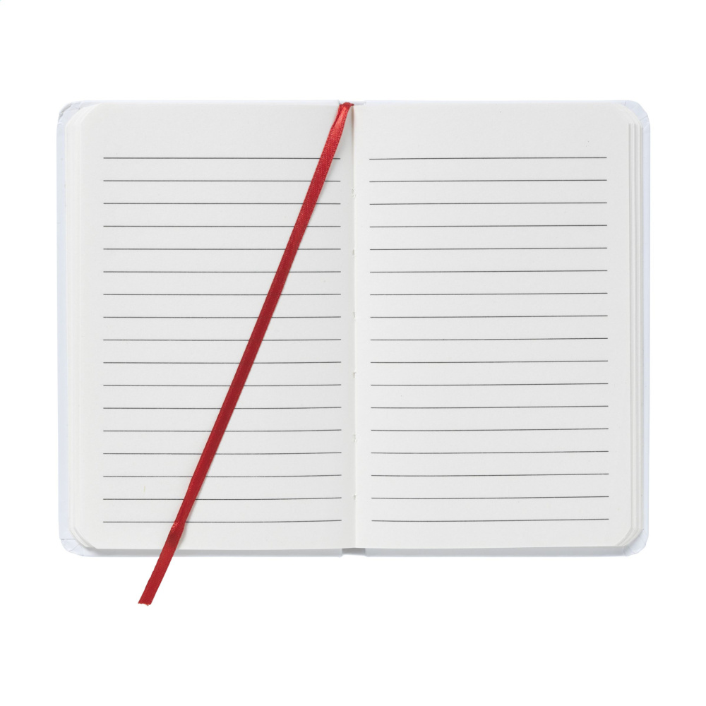 Logo trade promotional merchandise picture of: WhiteNote A6 Paper notebook