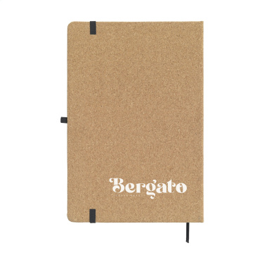 Logo trade promotional gifts image of: CorkNote A5 Paper notebook