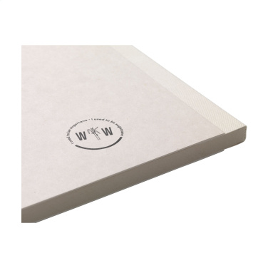 Logo trade promotional merchandise image of: Sugarcane Paper Notebook A5
