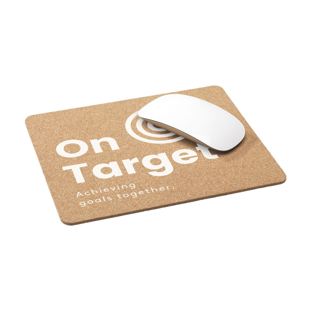 Logo trade promotional items image of: Lisbao Cork Mousepad