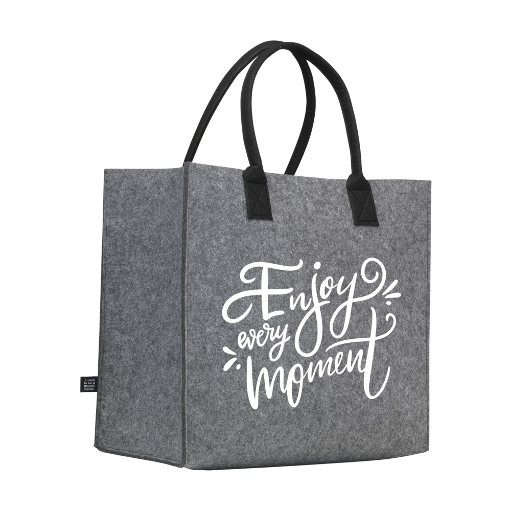 Logo trade business gift photo of: BigShopper Argus GRS RPET Felt
