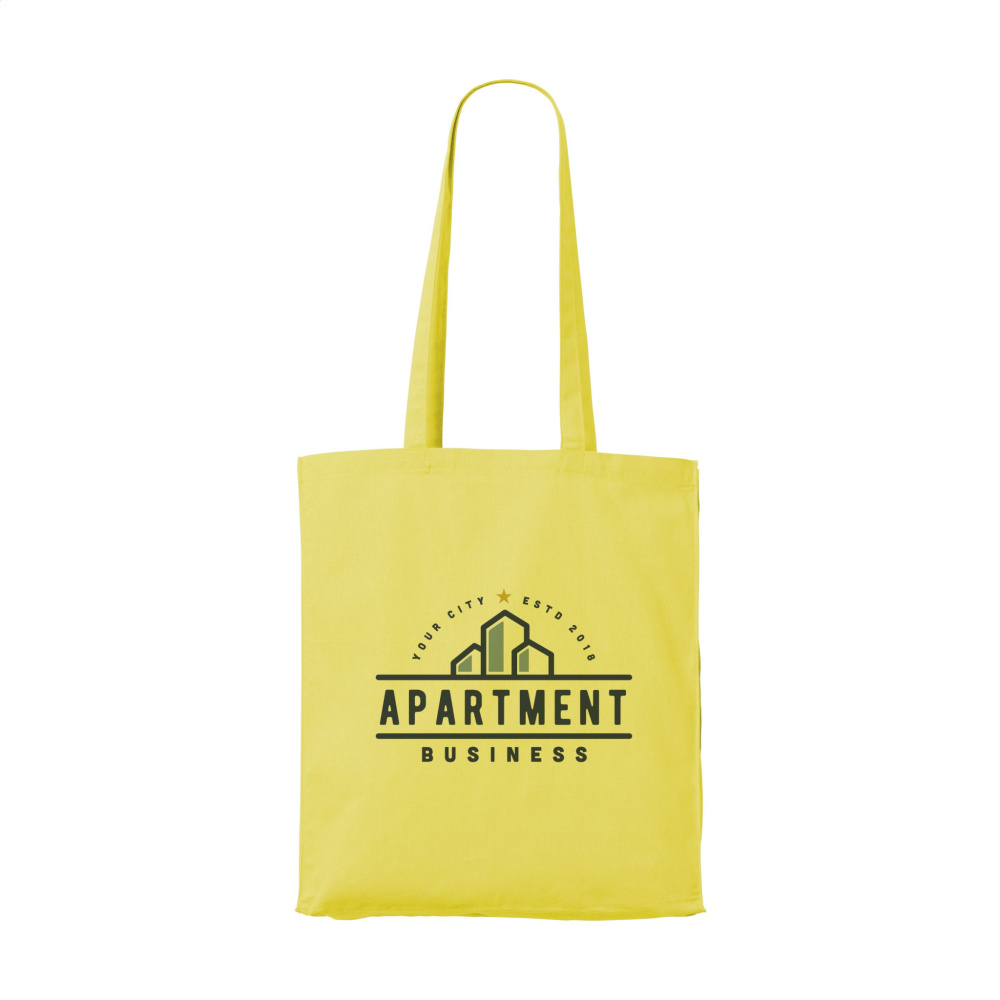 Logo trade promotional gifts image of: Colour Square Bag (160 g/m²) cotton bag