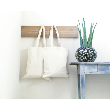 Logo trade promotional merchandise image of: Organic Cotton GOTS Shopper (140 g/m²) bag