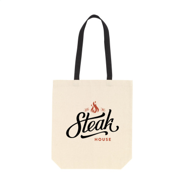 Logo trade promotional gifts picture of: Canvas Shoppy Colour (220 g/m²) bag