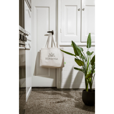 Logo trade promotional gifts image of: ECO Shopper Organic Cotton (180 g/m²) shopping bag