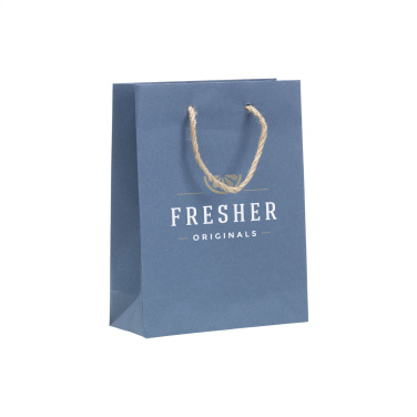 Logotrade promotional item image of: Leaf It Bag recycled with jeans fibres (180 g/m²) S