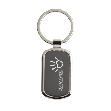 Logo trade promotional merchandise photo of: KeyTag Rectangular keyring