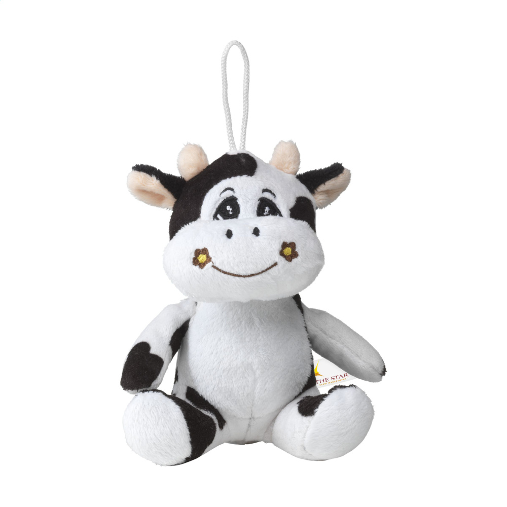 Logo trade promotional merchandise photo of: Animal Friend Cow cuddle toy