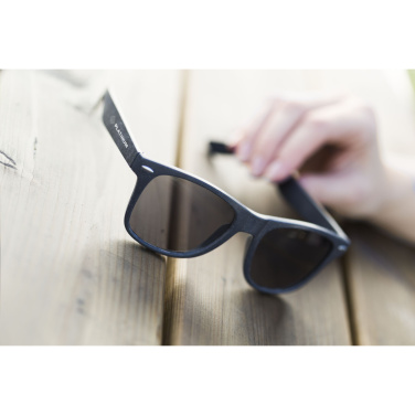 Logo trade business gifts image of: Malibu Eco Wheatstraw sunglasses