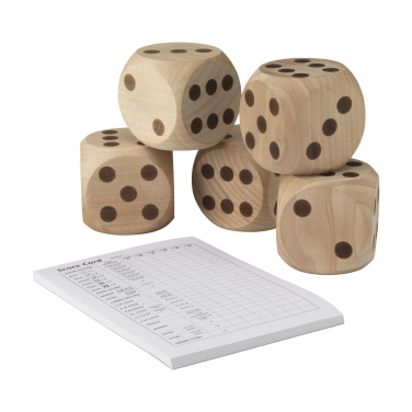 Logo trade promotional merchandise picture of: Outdoor Dice Game