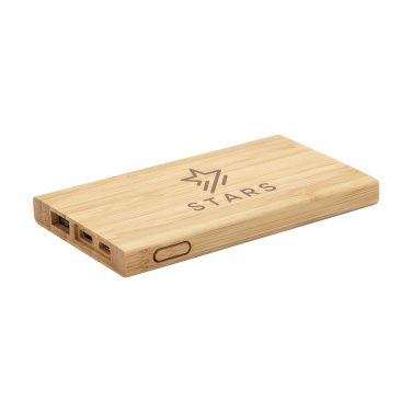 Logotrade promotional giveaways photo of: Bamboo 4000 Powerbank external charger