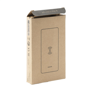 Logotrade advertising product image of: Bamboo 8000 Wireless Powerbank wireless charger
