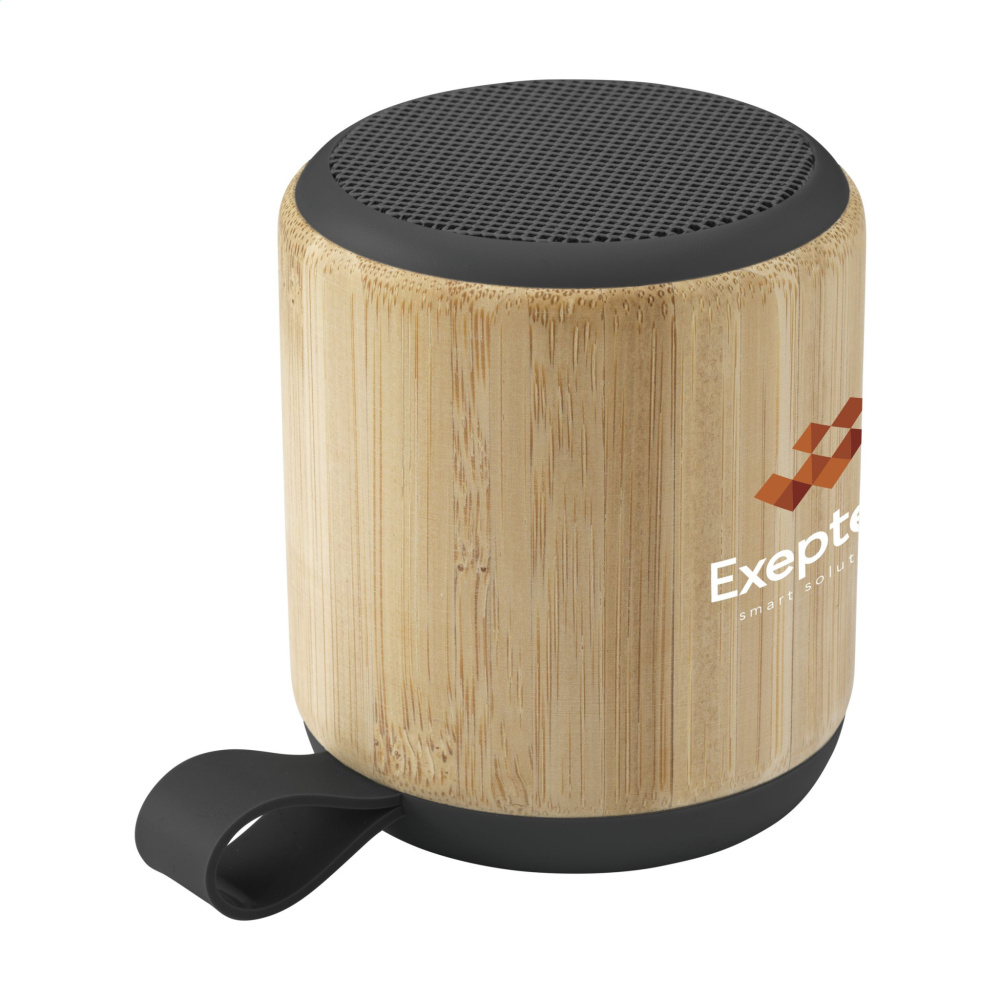 Logotrade promotional item picture of: Timor Bamboo Wireless Speaker