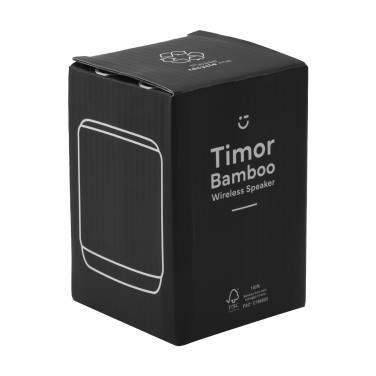 Logotrade promotional merchandise picture of: Timor Bamboo Wireless Speaker