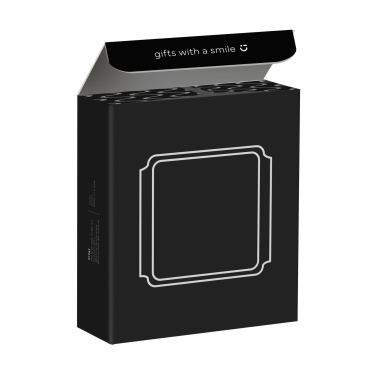 Logotrade promotional gift image of: TriCharge RCS  Recycled PU Wireless Charger