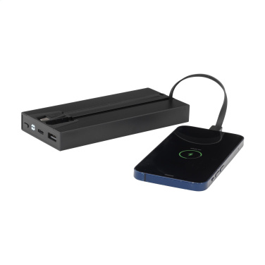 Logo trade corporate gifts image of: Rely Powerbank 10000 RCS Recycled Alu