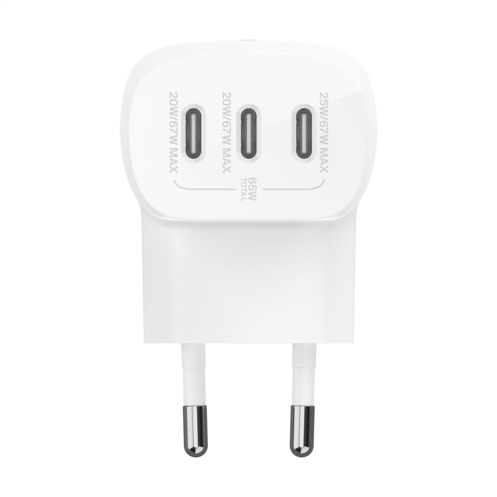 Logotrade advertising product picture of: Belkin BoostCharge 3-Port Wall Charger