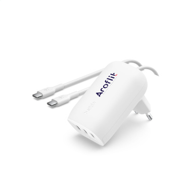 Logo trade corporate gifts image of: Belkin BoostCharge 3-Port Wall Charger