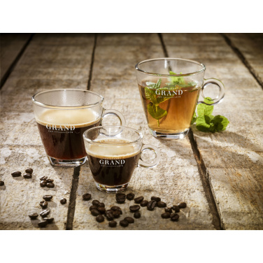 Logotrade promotional merchandise picture of: Lugano Coffee Glass 230 ml
