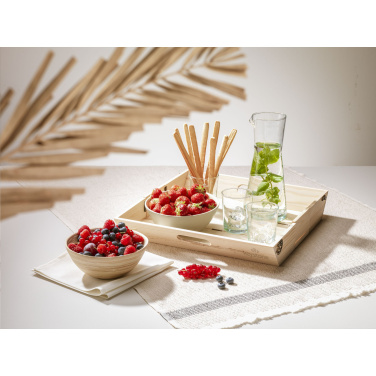 Logo trade corporate gifts image of: Zuja Recycled Water Glass 200 ml