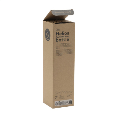 Logotrade promotional gift picture of: Helios RCS Recycled Steel Bottle 470 ml