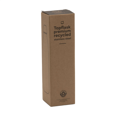 Logotrade promotional giveaway picture of: Topflask Premium RCS Recycled Steel drinking bottle