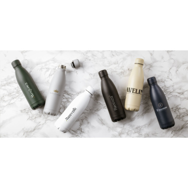 Logotrade promotional gift picture of: Topflask Premium RCS Recycled Steel drinking bottle