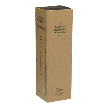 Logotrade promotional merchandise image of: AquaSport GRS Recycled Water Bottle 1,000 ml